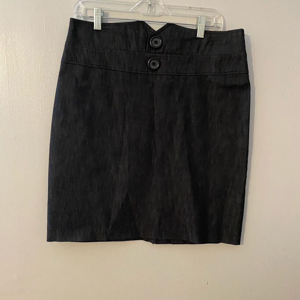 Joe Benbasset Skirt.  Dark Charcoal